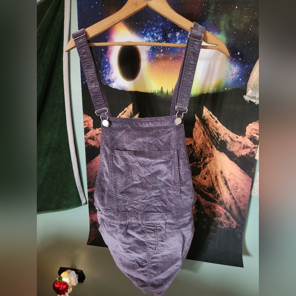 Eggplant Urban Outfitters overall dress